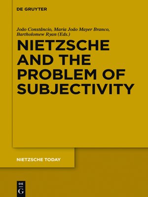 cover image of Nietzsche and the Problem of Subjectivity